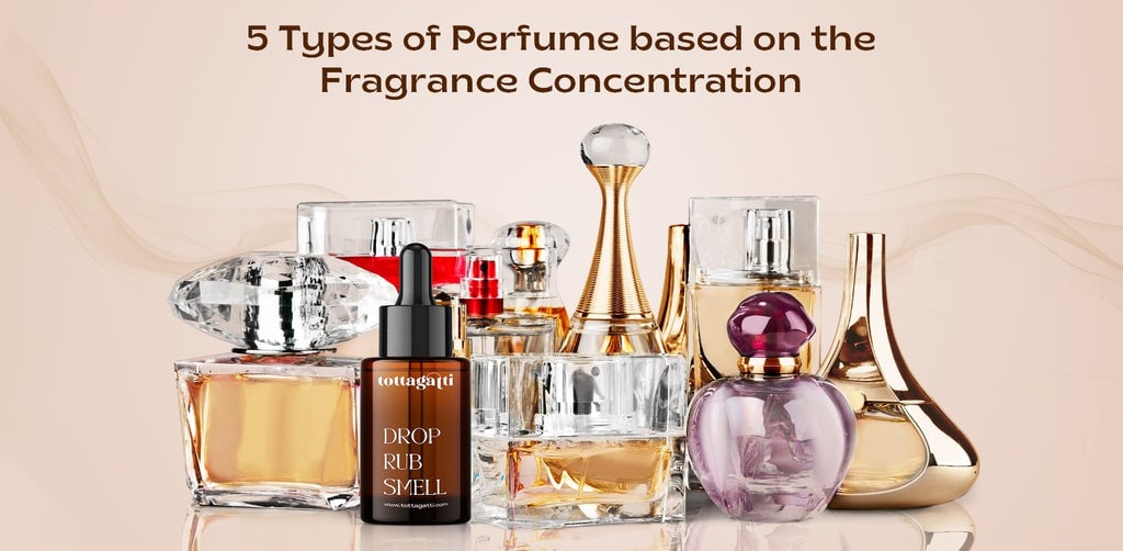 5 Types of Perfume based on the fragrance concentration – tottagatti